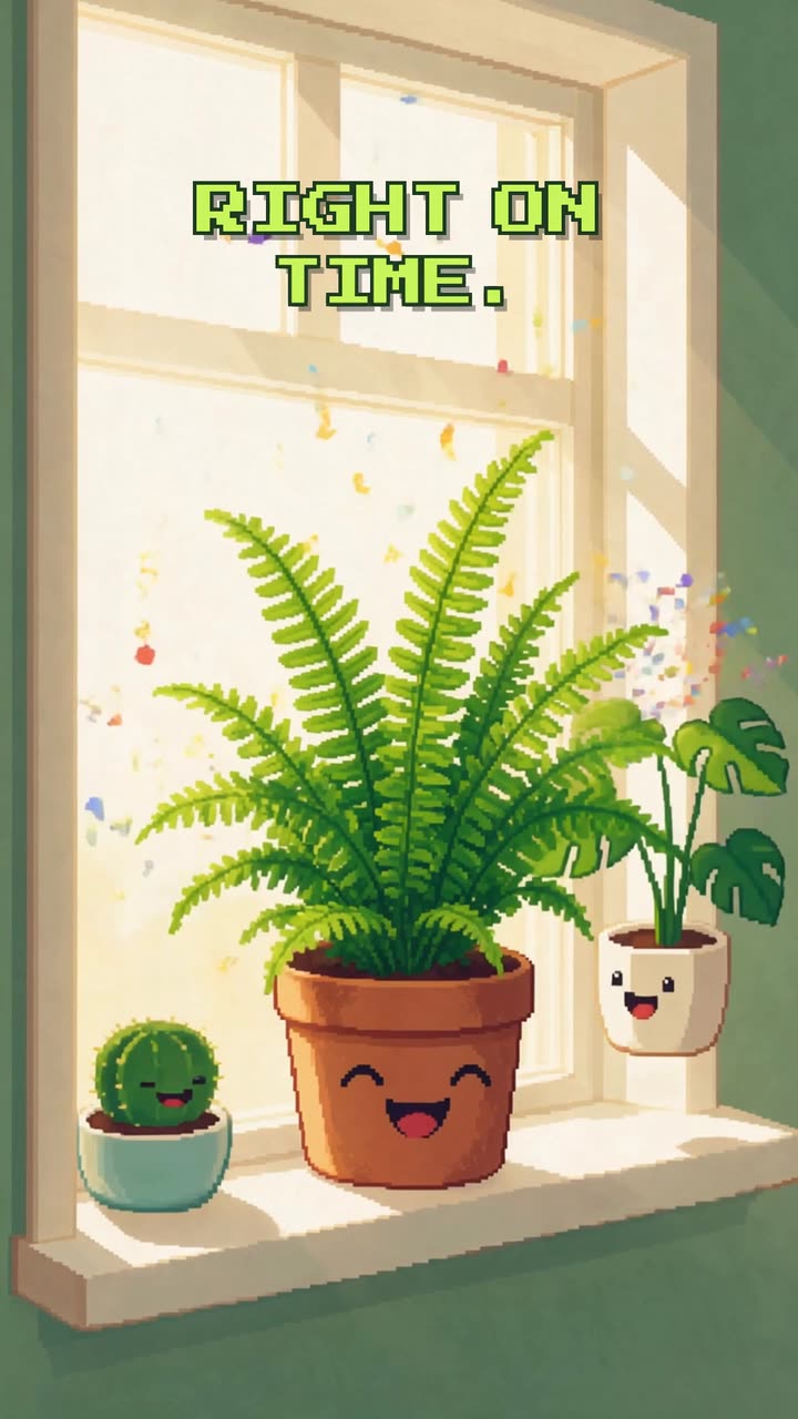 Planta ad, pixel art